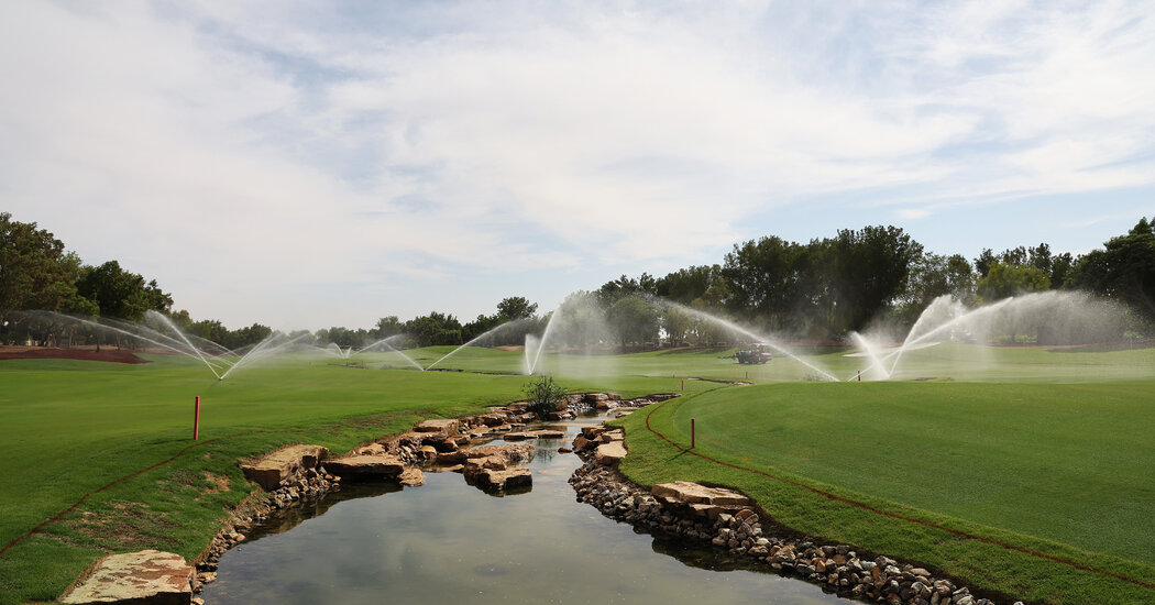 How Did a Golf Course in Dubai Get So Lush? Let Us Explain.