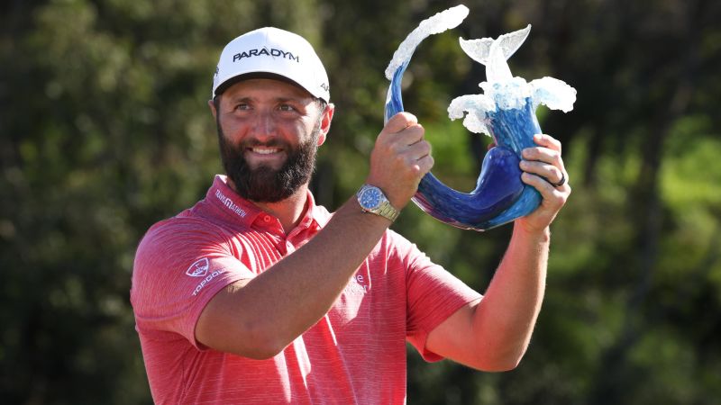 Jon Rahm produces stunning comeback to win Tournament of Champions in Hawaii