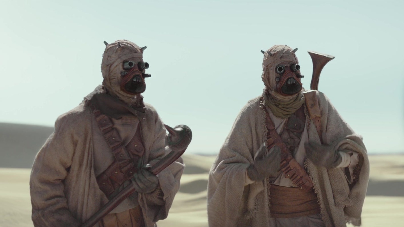 What Tusken Raiders Look Like Without Masks