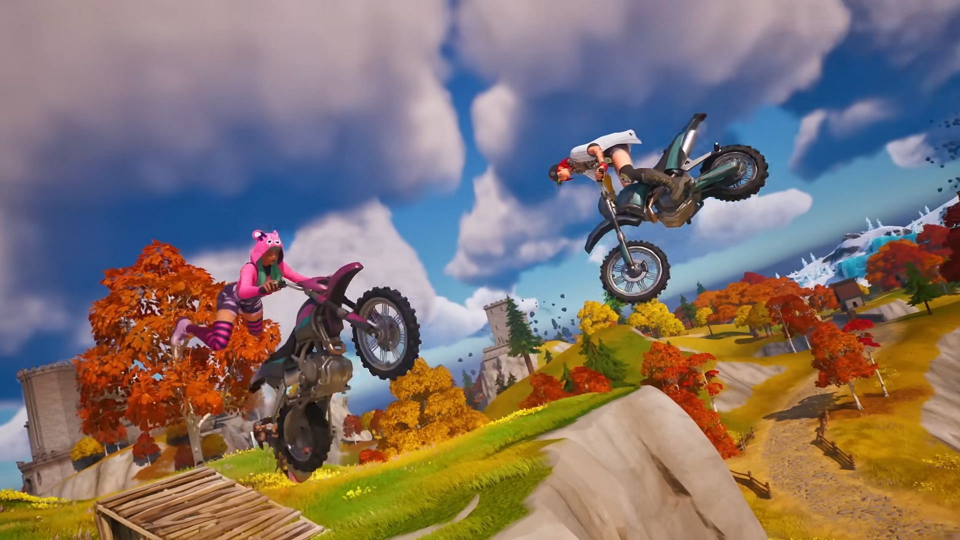 Fortnite leak suggests motorcycles are coming to LEGO Odyssey